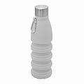 Skladacia fľaša na pitie 550 ml, sivá
