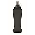 Skladacia fľaša na vodu 500 ml, čierna