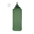 Skladacia fľaša na vodu 500 ml, zelená