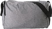 Skladacia športová taška, 300D polyester, sivá