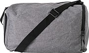 Skladacia športová taška, 300D polyester, sivá
