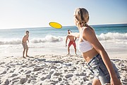 Skladacie frisbee z polyesteru, žlté