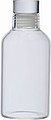 Sklenená fľaša na pitie, 300 ml, so skrutkovacím viečkom