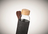 Sklenená fľaša na pitie 500ml, s RPET rukávom