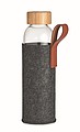 Sklenená fľaša na pitie 500ml, s RPET rukávom