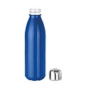 Sklenená fľaša na pitie, 650ml, modrá