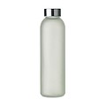 Sklenená fľaša na pitie s povrchom na sublimáciu, 500 ml, kovové viečko