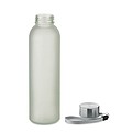 Sklenená fľaša na pitie s povrchom na sublimáciu, 500 ml, kovové viečko