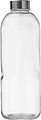 Sklenená fľaša v neoprénovom puzdre 1l, svetlomodrá