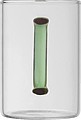 Sklenený hrnieček, 250 ml, zelená