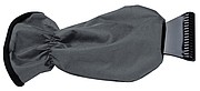 Škrabka, polyester, fleece, sivá