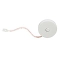 SLOPPER Automatický zvitovací meter, dĺžka 1,5 m, biela