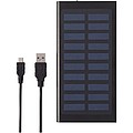 Solárna powerbanka Stellar 8 000 mAh, čierna