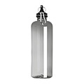Športová fľaša 600 ml, sivá