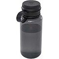 Športová fľaša 900 ml s multifunkčným viečkom, čierna