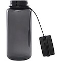 Športová fľaša 900 ml s multifunkčným viečkom, čierna