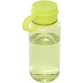 Športová fľaša 900 ml s multifunkčným viečkom, zelenožltá