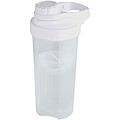 Športová fľaša s mixovacou guľôčkou 700 ml, transparentná