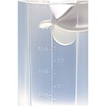 Športová fľaša s mixovacou guľôčkou 700 ml, transparentná