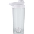 Športová fľaša s mixovacou guľôčkou 700 ml, transparentná