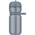 Športová fľaša s výklopným viečkom 600 ml, modrá