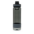 Športová fľaša Swiss Peak, objem 750 ml, sivá
