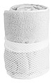 Športová osuška z mikrovlákna v obale, 185 g/m2, biela