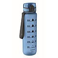 Športová RPET fľaša 1000 ml, svetlomodrá