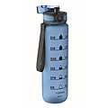 Športová RPET fľaša 1000 ml, svetlomodrá