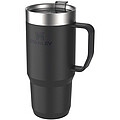 Stanley Everyday Suburban 473 ml recyklovaný nerezový izolovaný hrnček, čierna
