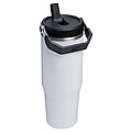 Stanley IceFlow™ 2.0 890 ml izolovaný nerezový tumbler s flip slamkou, biela