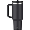 Stanley Quencher® ProTour 1180 ml recyklovaný nerezový izolovaný tumbler s slamkou, čierna