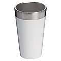 Stanley Stacking izolovaný nerezový tumbler o objeme 470 ml, biela