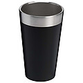 Stanley Stacking izolovaný nerezový tumbler o objeme 470 ml, čierna