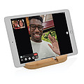 Stojan na telefón a tablet z bambusu