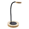 Stolná lampa s ohrievačom hrnčekov, svetlo hnedá