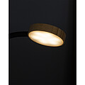 Stolná lampa s ohrievačom hrnčekov, svetlo hnedá