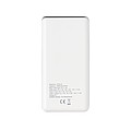 Super rýchla PD powerbanka 10 000 mAh, biela