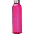 TANGARA Sklenená fľaša na pitie, 500ml, fuchsiová