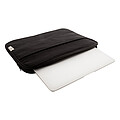 Taška na notebook z recyklovaného plátna, čierna
