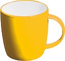 TEGATO Farebný keramický hrnček, 300 ml, žltá