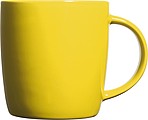 TEGATO Farebný keramický hrnček, 300 ml, žltá