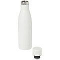 Termo fľaša na pitie, 500ml, z recyklovanej nerezovej ocele, biela