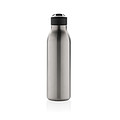 Termo fľaša na pitie s slamkou, 500ml, strieborná