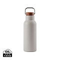 Termo fľaša na pitie z recyklovanej ocele, 580ml, sivá