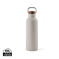 Termo fľaša na pitie z recyklovanej ocele, 800ml, sivá