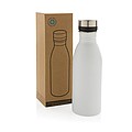 Termofľaša z nerezu, 500 ml, biela