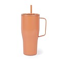 Termofľaša z RCS recyklovanej nerezovej ocele 800ml, oranžová