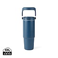Termofľaša z RCS recyklovanej nerezovej ocele 880ml, námornícka modrá