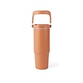 Termofľaša z RCS recyklovanej nerezovej ocele 880ml, oranžová